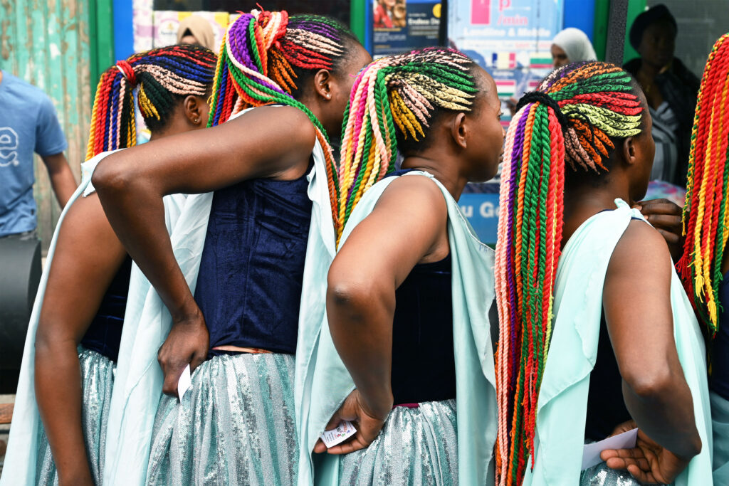 Glenn Edwards documents Clifton Street Festival.