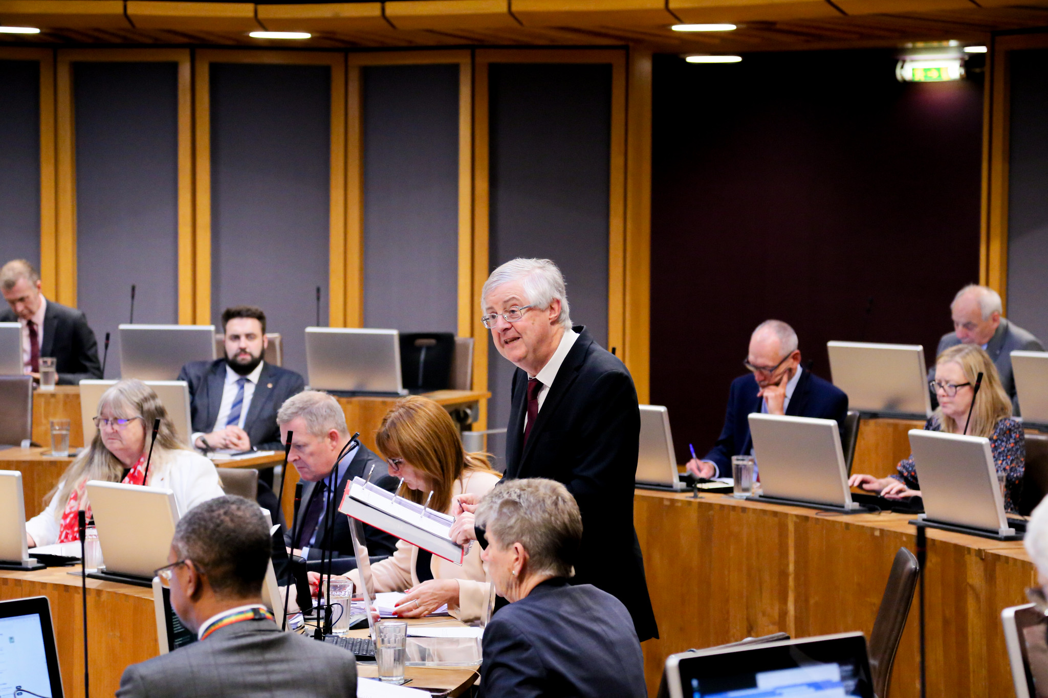 As the Welsh Labour leadership campaign commences, Joe Rossiter considers some of the key issues which could shape the debate around who the next First Minister should be. A picture of Mark Drakeford in the siambr in September 2023.
