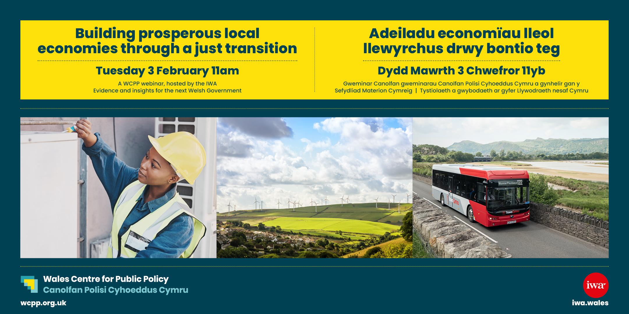 Building prosperous local economies through a just transition