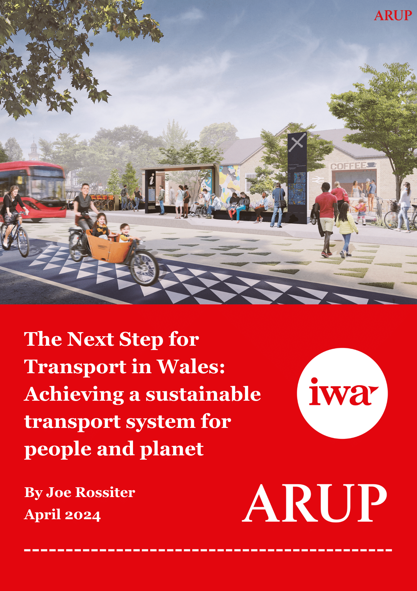 The cover of The Next Step for Transport in Wales