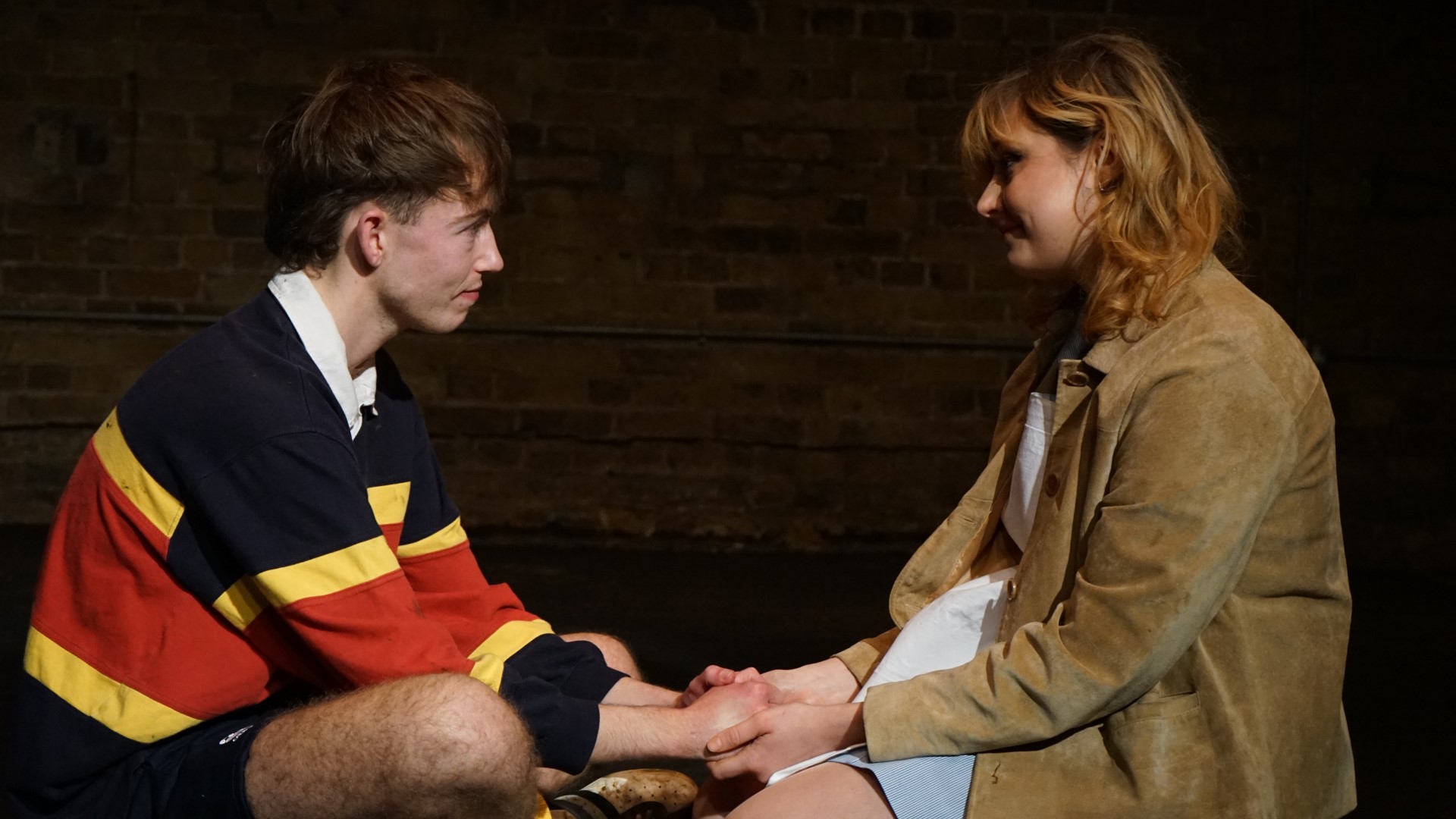 A production shot of Mr Jones, a new play about the Aberfan disaster by Liam Jones.