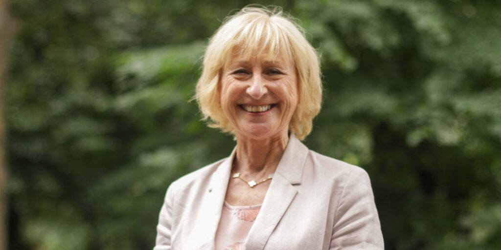 Judi Rhys MBE, Chief Executive of Tenovus Cancer Care