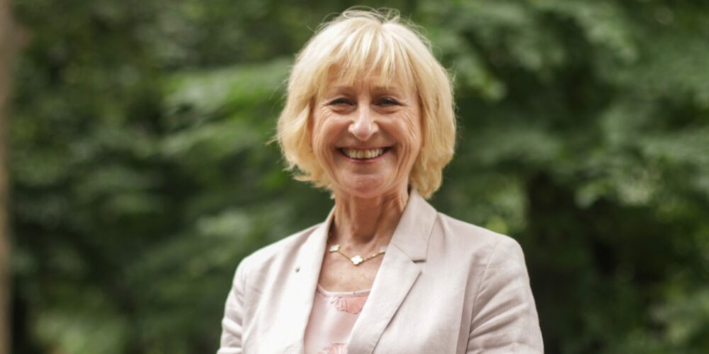 Judi Rhys MBE, Chief Executive of Tenovus Cancer Care